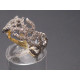 Goldring mit Brillanten