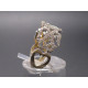Goldring mit Brillanten