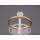 Goldring mit Brillant 0,41ct (inkl. Schmuckzertifikat)