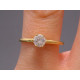 Goldring mit Brillant 0,41ct (inkl. Schmuckzertifikat)