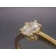 Goldring mit Brillant 0,46ct (inkl. Schmuckzertifikat)