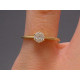 Goldring mit Brillant 0,46ct (inkl. Schmuckzertifikat)