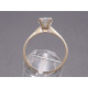 Weißgoldring mit Brillanten