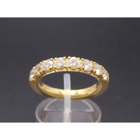 Goldring mit Brillanten