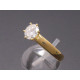 Goldring mit Brillant 1,10ct (inkl. Schmuckpass)