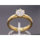 Goldring mit Brillant 1,10ct  (inkl. Zertifikat)