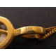 Gold Anhänger mit Saphir und Brillanten
