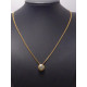 Gold Anhänger mit 1,0 ct Brillant (inkl. Halskette)
