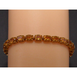 Gold Armkette mit Diopsid