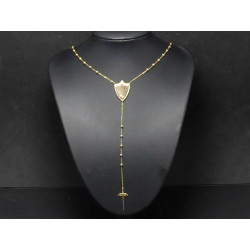 Gold Halskette mit Zirkonia