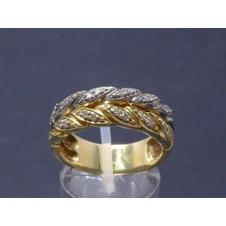 Gold Ring mit Brillanten