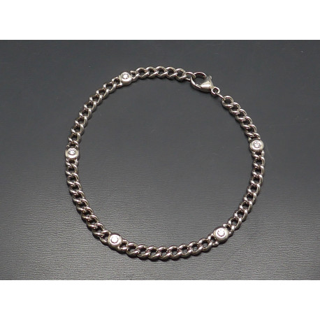 Gold Armband mit Brillanten