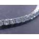 Silber Armkette mit Aquamarin