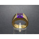 Gold Ring mit Lavendelametyst