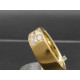 Goldring mit Diamanten