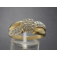 Goldring mit Diamanten