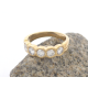 Goldring mit Diamanten (inkl. Zertifikat)