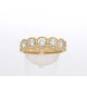 Goldring mit Diamanten (inkl. Zertifikat)