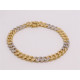 Gold Armkette mit Diamanten