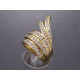 Goldring mit Brillanten (inkl. Zertifikat)