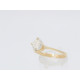Goldring mit Diamant (inkl. Zertifikat)