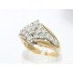 Goldring mit Diamanten