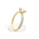 Goldring mit Brillanten