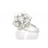 Weißgold Ring mit Diamanten