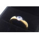 Goldring mit Diamant