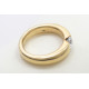 Goldring mit Diamant